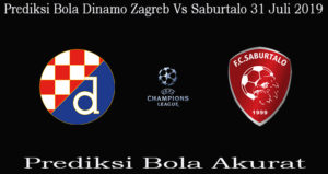 Prediksi Bola Dinamo Zagreb Vs Saburtalo 31 Juli 2019